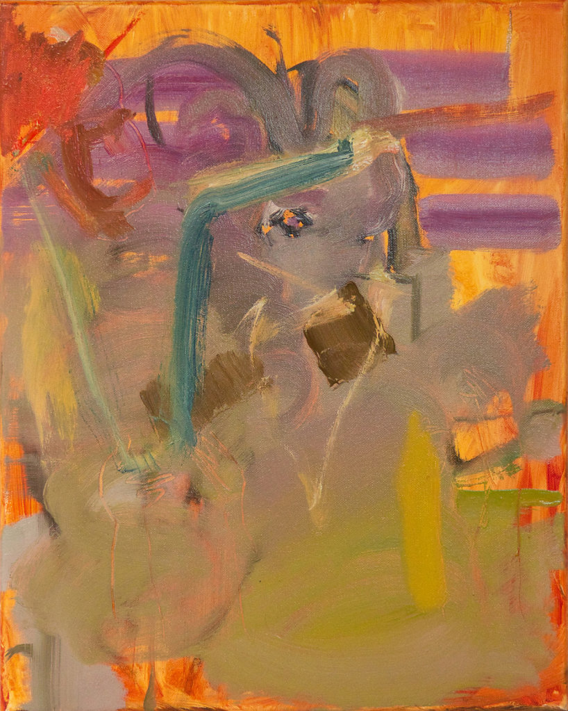 o.T., Ölfarbe auf Leinwand, 2018