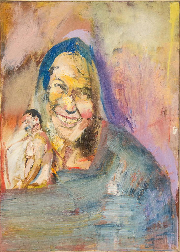 o.T., Ölfarbe auf Leinwand, 2017