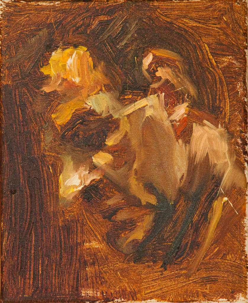 o.T., Ölfarbe auf Leinwand, 2016