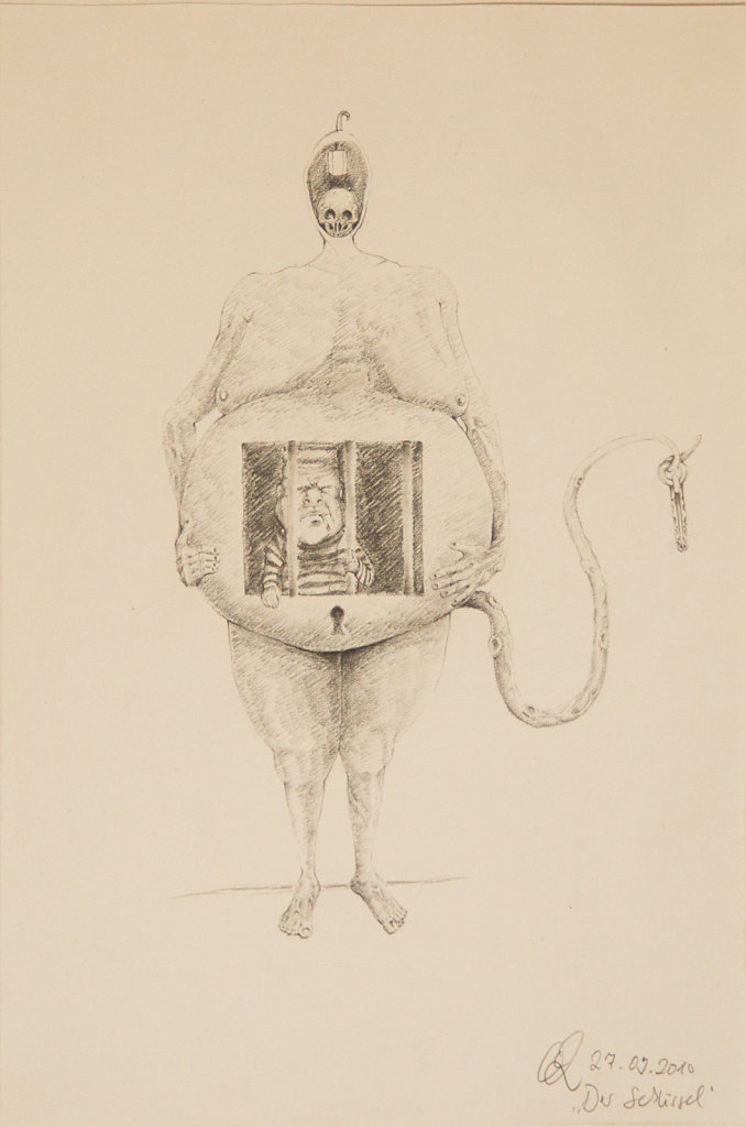 o.T., Grafit auf Papier, 2011