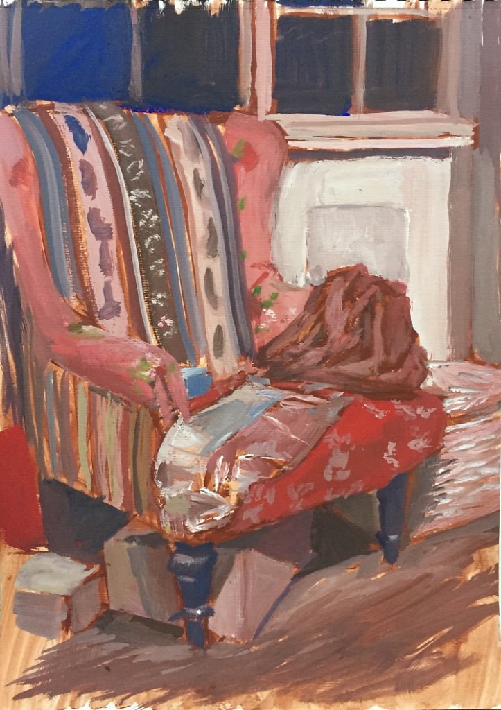 Gouache Stillleben